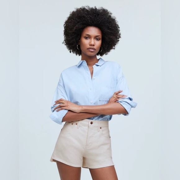 NWT Madewell The Perfect Vintage Jean Short in Vintage Canvas Size 30 - Picture 3 of 8